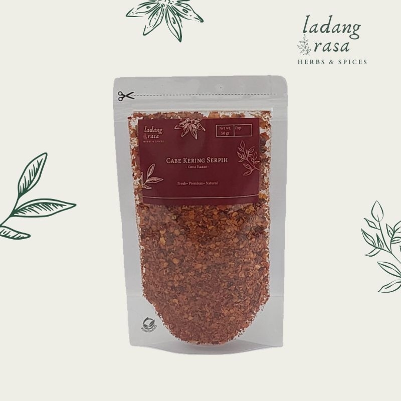 

Cabe Kering Serpih Murni / Pure Chili Flakes