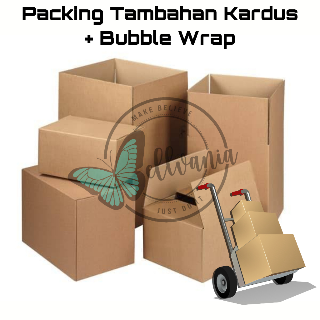 

Tambahan Packing Extra Kardus Dan Bubble Wrap
