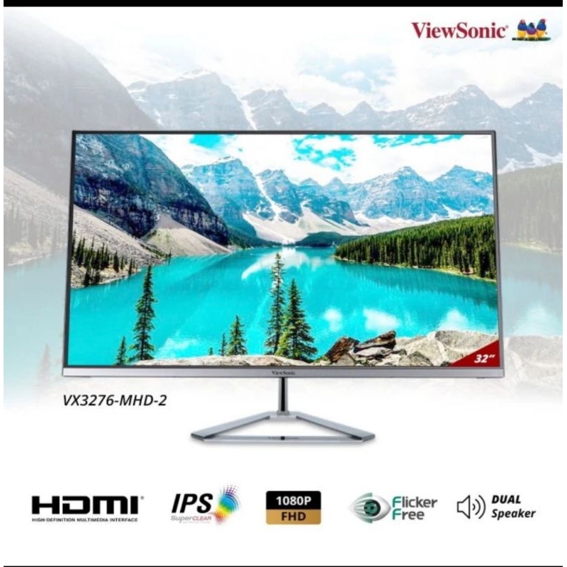Monitor LED Viewsonic 32 inch VX3276-2K-MHD-2