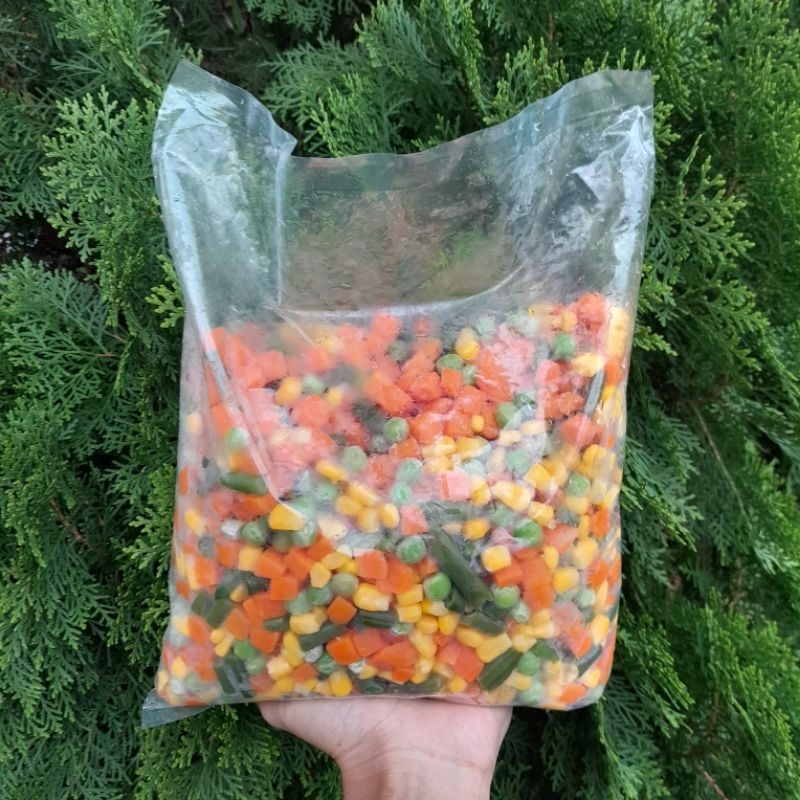 

Amanta Segar Bogor | Mix Vegetable Sayuran Mix Frozen 1kg Amanta Segar