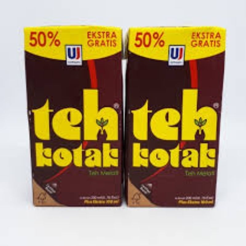 

Teh Kotak 200+100ML 1 dos isi 24