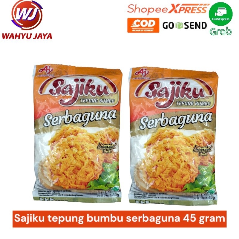 

Sajiku tepung bumbu serbaguna 40 gram