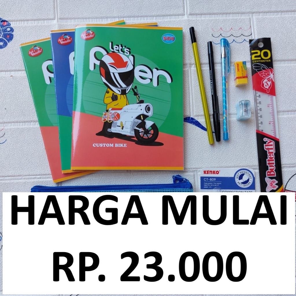 

Paket Alat Tulis KB TK SD SLTP SMU KULIAH Menggambar Melukis Ketrampilan