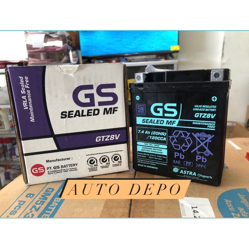 AKI MOTOR GS ASTRA GTZ8V (7.4AH) KERING