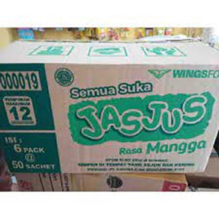 

1 DUS JASJUS MINUMAN SERBUK RASA BUAH SACHET UKURAN 7GRAM ISI 300PCS - HOCISHOP88