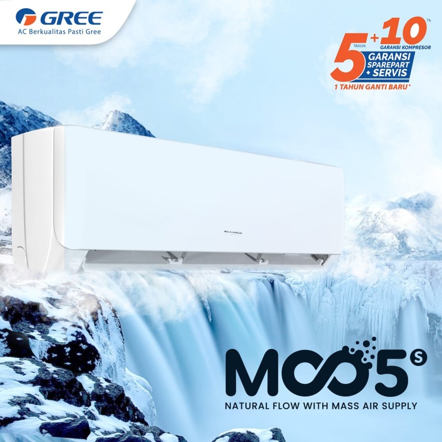 AC SPLIT GREE GWC 07MOO5S / GWC07MOO5S 3/4 PK