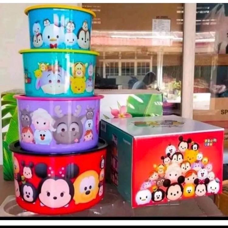 Tsum tsum canister tupperware toples tupperware