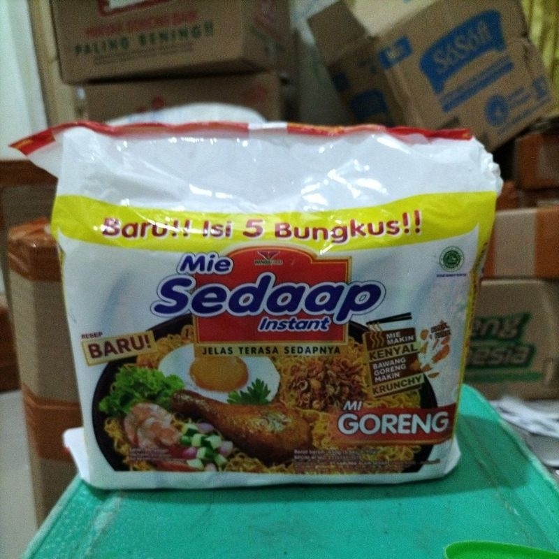 

sedaap goreng isi 5