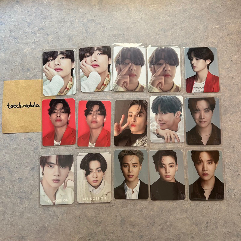 BTS Dicon vol.10 2020 official photocards - jhope jimin taehyung jungkook official bangtan pc dicon 