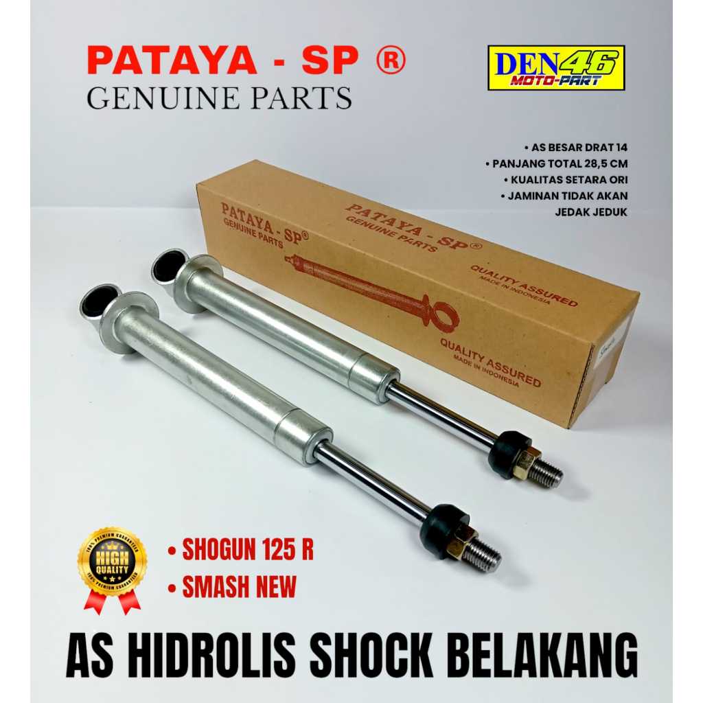 AS HIDROLIS SHOCK SHOK SKOK BELAKANG [ PATAYA ] MOTOR SUZUKI - SHOGUN 125 R , SMASH NEW