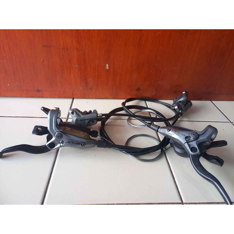 Brifter Hidrolik Shimano Alivio M4050 3x9 speed