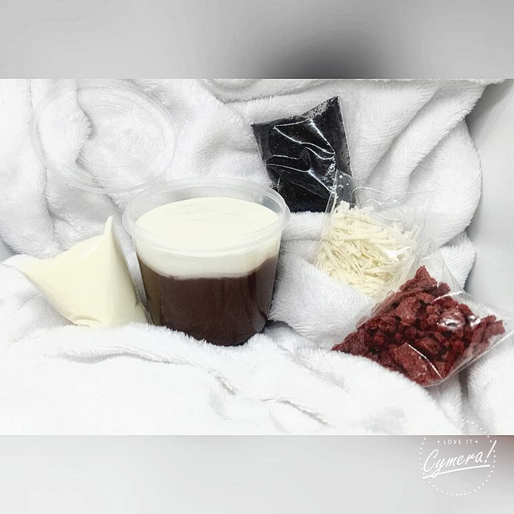 

Mini Dessert / Pudding / Agar-Agar / Jeli / Sweet / Jajanan Viral / Makanan Manis / Puding Rasa / Cemilan Kekinian - Choco Pudding / Puding Coklat