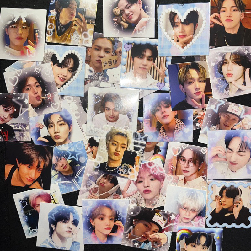 (96pcs) TREASURE STICKER MAIL KPOP BOYGROUP Y2K CORE MAILING KOREA PINK BLUE CUTE STIKER DECO FREEBI