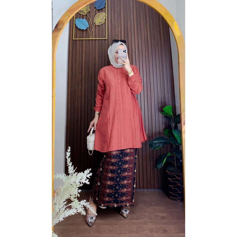 STELAN SEMI TUNIK#ROK BATIK