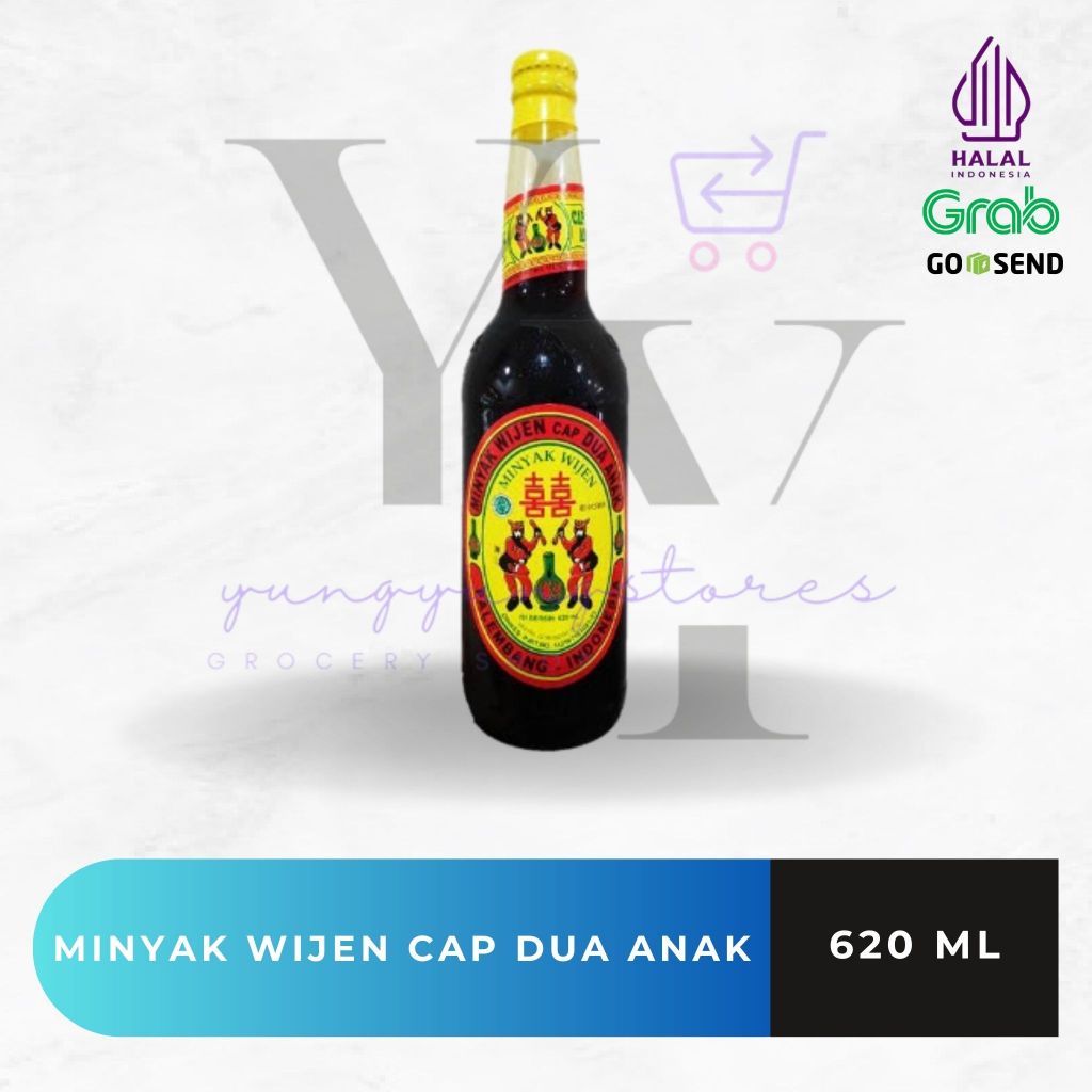 

Minyak Wijen / Sesame Oil Cap Dua Anak Asli Palembang 620 ml