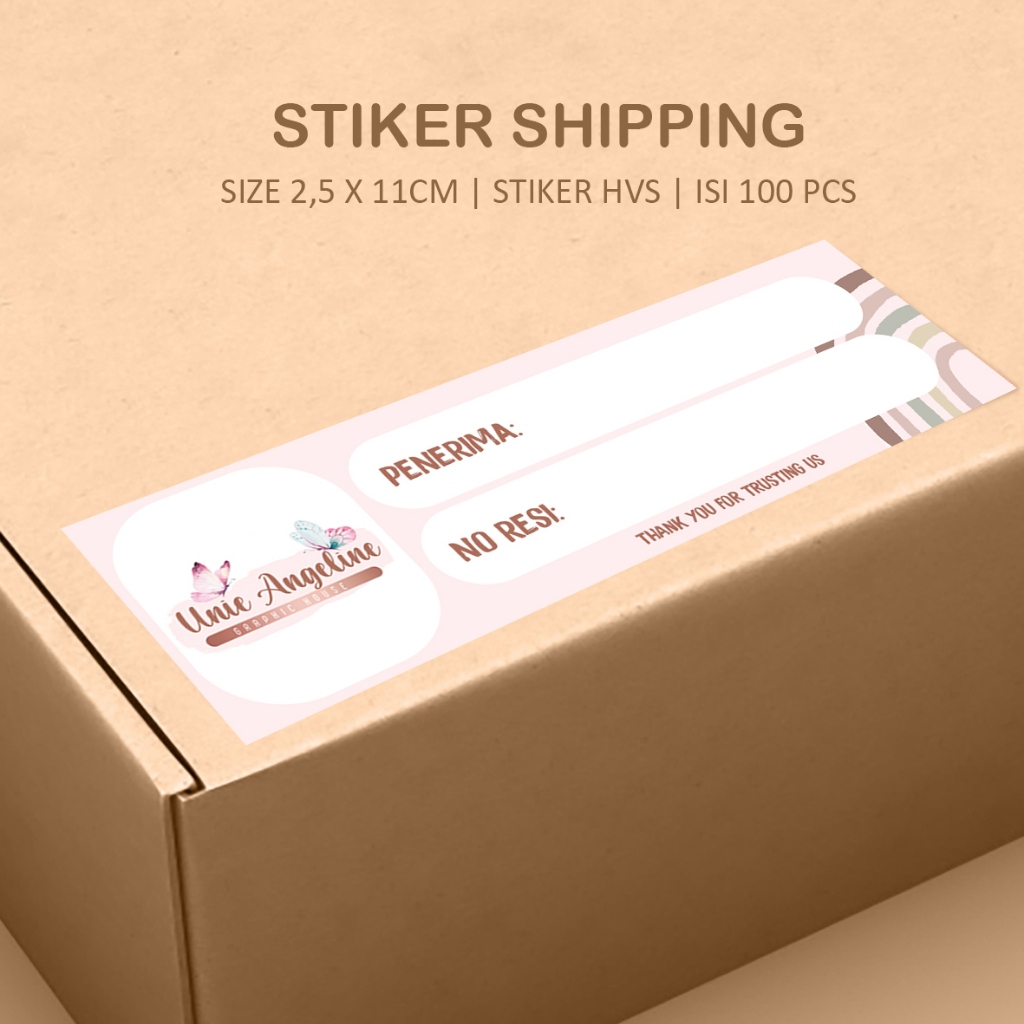 

Label Pengiriman Shopee / Sticker Pengiriman Shopee / Label Resi / Sticker Resi