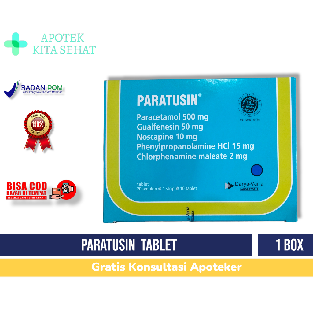PARATUSIN TABLET 1 BOX