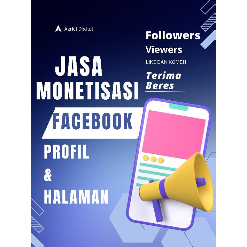 Monetisasi Facebook (Member Grup 500K Non Drop)