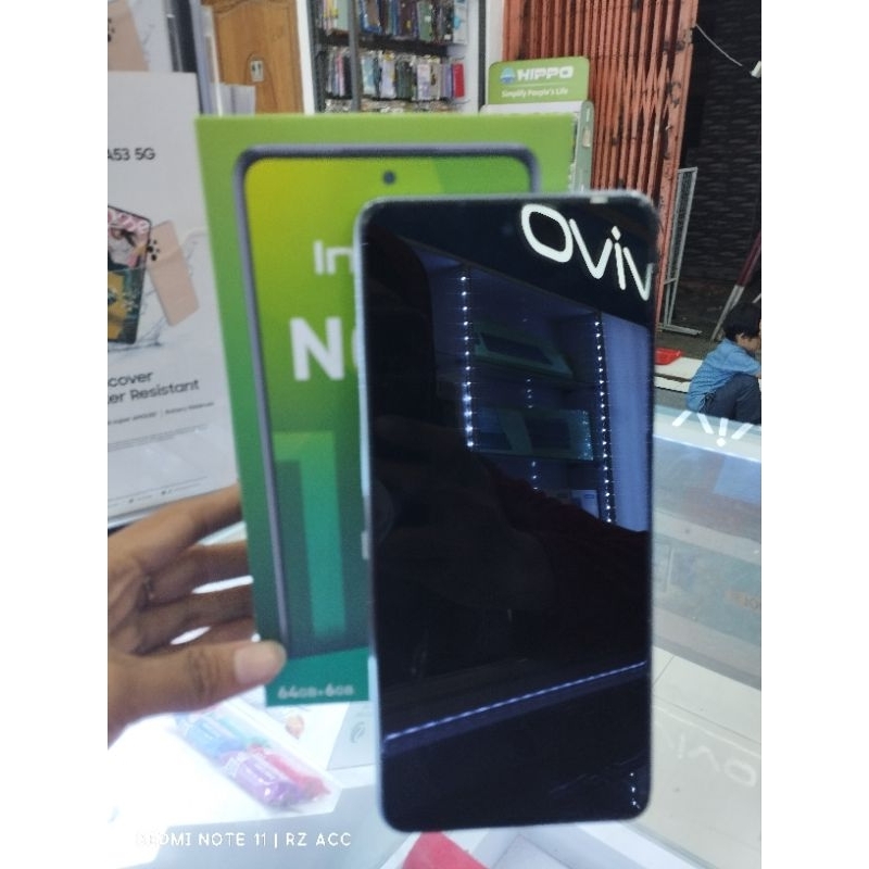 Infinix Note 10 Pro 6/64 fullset second istimewah