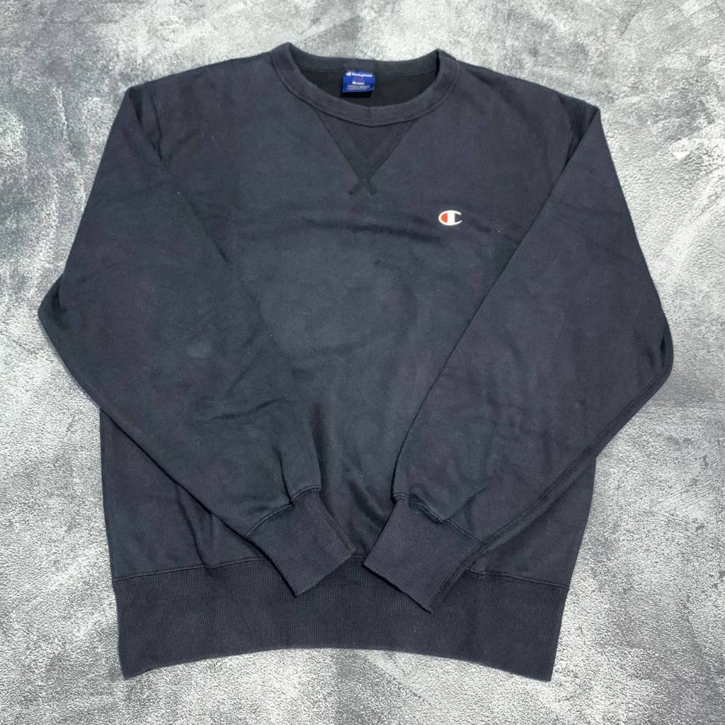 Crewneck Champions Jaspo Black Original