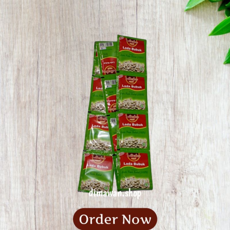 

LaSedap lada putih bubuk renceng ( 12pcs )