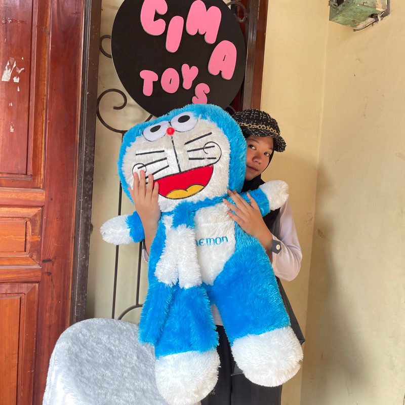 BONEKA DORAEMON SYALL JUMBO/ Hadiah Boneka Doraemon
