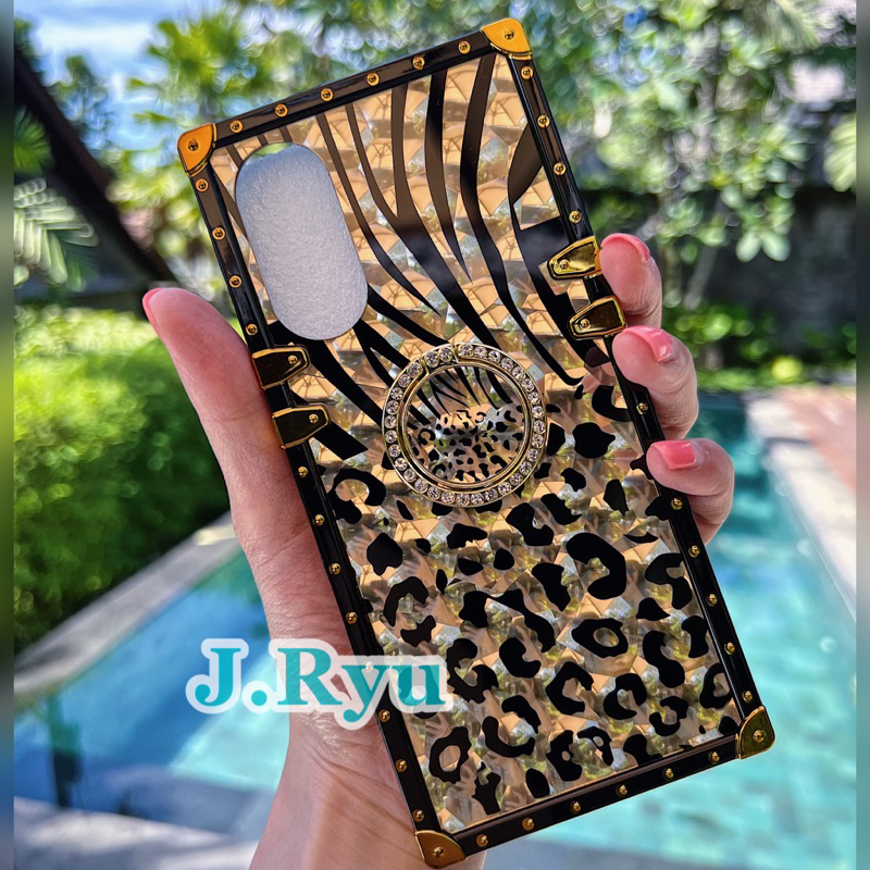 LEOPARD Trunk Case Oppo F11 A31 A78 5G RENO 4 4F 5F RENO 7 7Z 8T 5G casing cover oppo