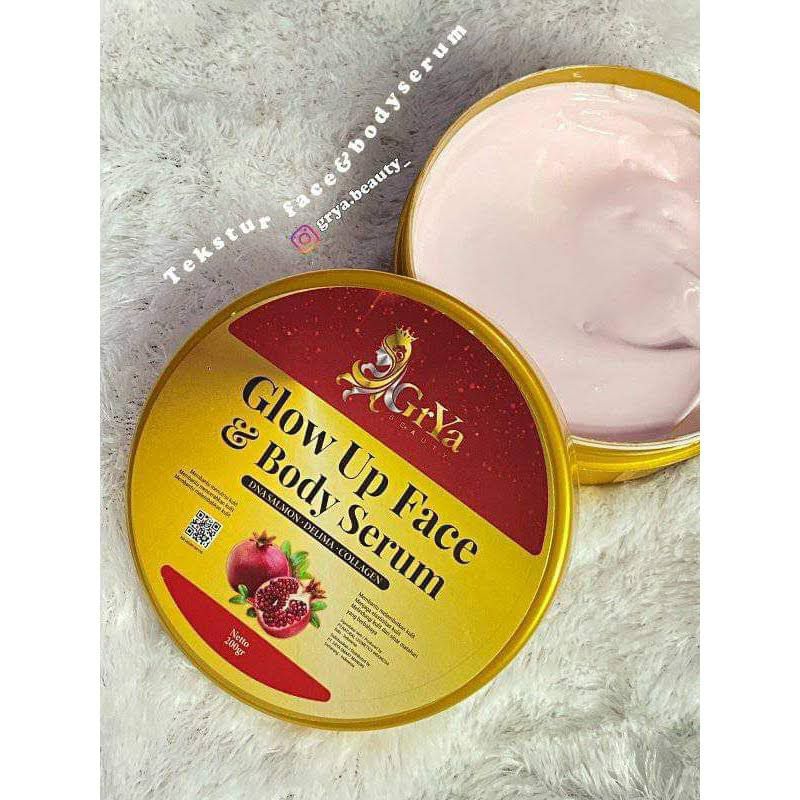GRYA Beauty Glow up Face and Body Serum (100% Ori)