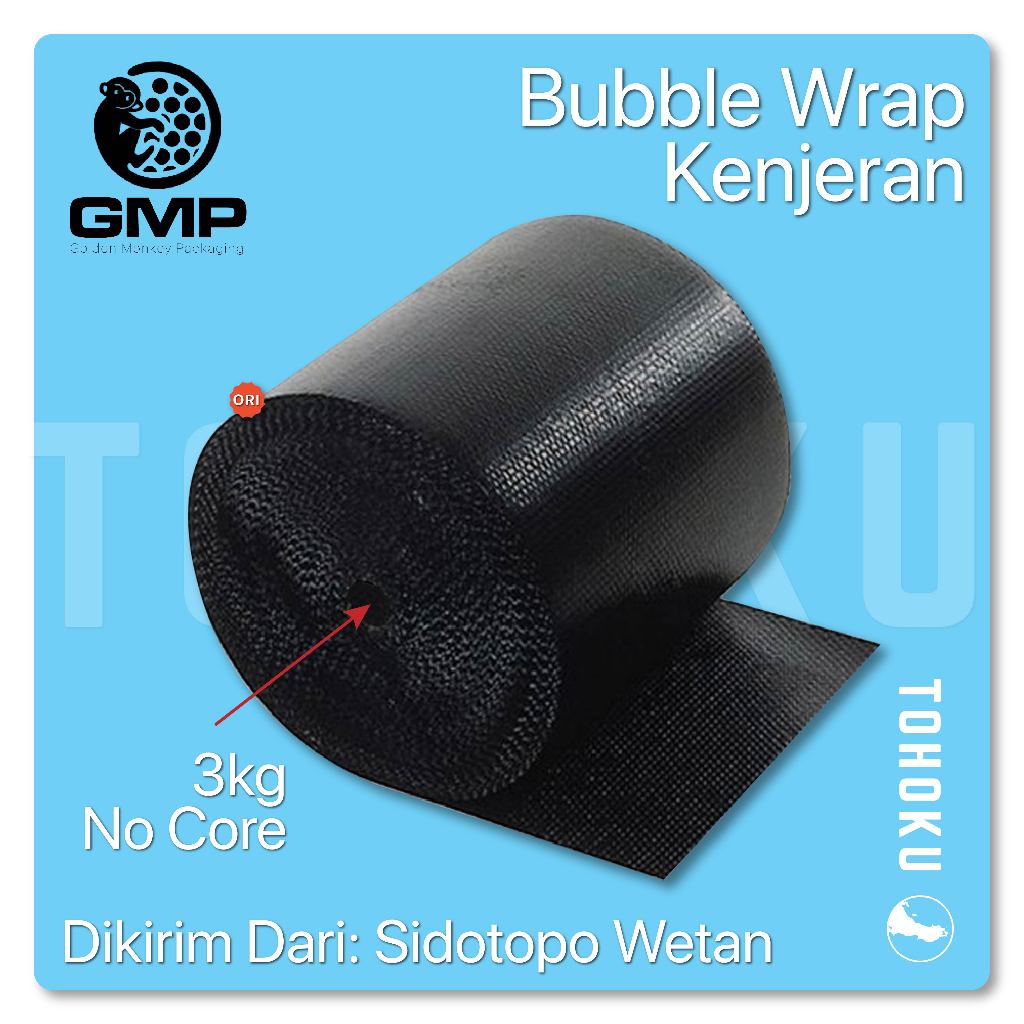 

KHUSUS INSTANT - GMP Bubble Wrap Roll 125x50m