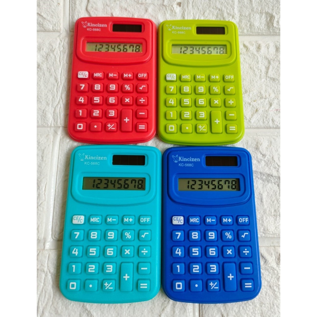 

Kalkulator Mini KK 328 - KK 568 - Kalkulator 8 Digit - Kalkulator Pocket - Kalkulator Saku - Kalkulator Super Mini