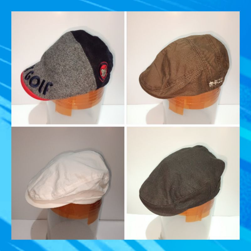 Topi Copet Flat Caps - Topi Patino Hat Second Brand