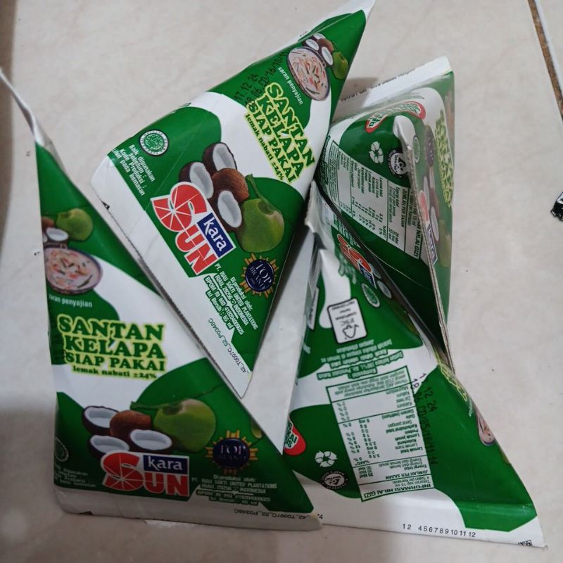 

( paket 4 ) sun kara santan kelapa siap pakai