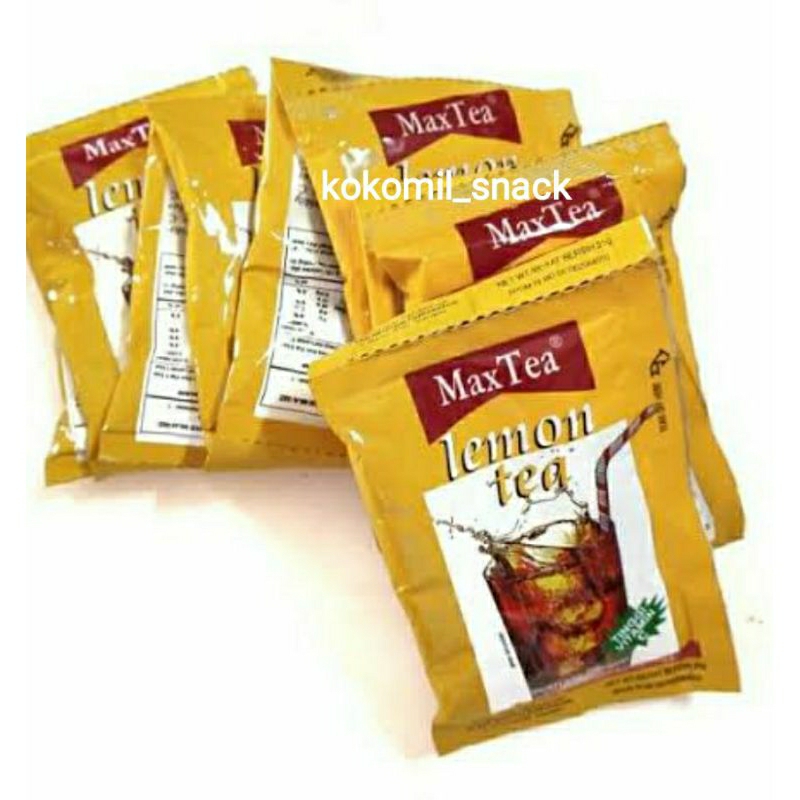 

Max Tea Instan Drink Lemon Tea 5 x 25gr