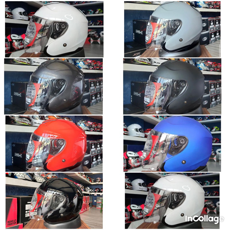 HELM KYT KYOTO HELM HALFFACE KYT KYOTO ORIGINAL