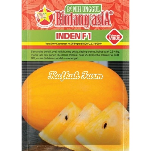 Benih 2 Biji Semangka INDEN F1