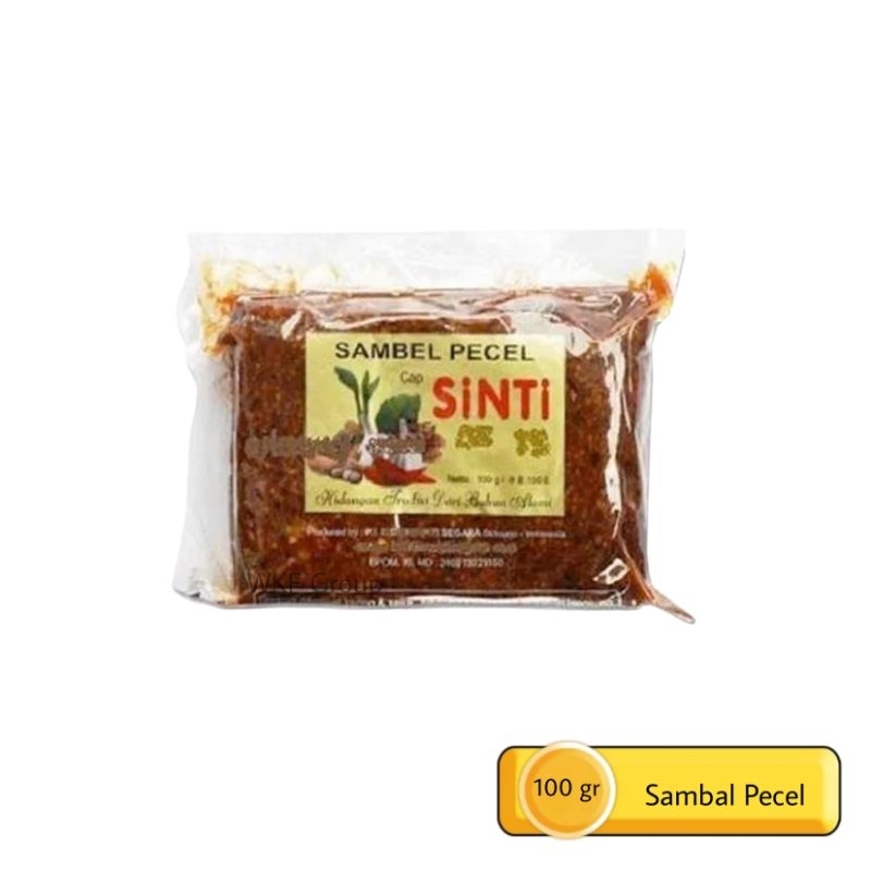 

Sinti Sambal Kacang Bumbu Kacang Instan Siap Saji Ukuran 100 gram
