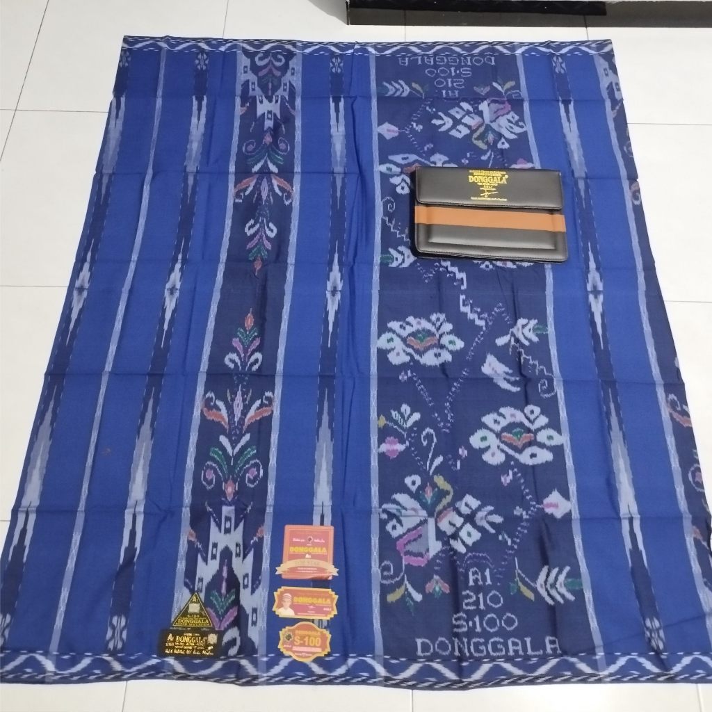 Sarung donggala s100 songket jahit tengah sutra habib abdillah