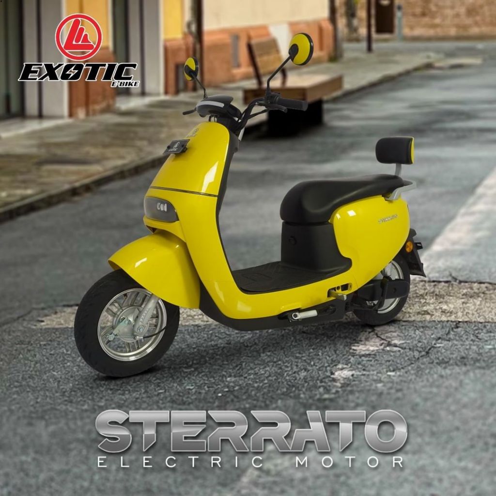 Electric Motor STERRATO by Exotic Sepeda Motor Listrik Subsidi 7jt