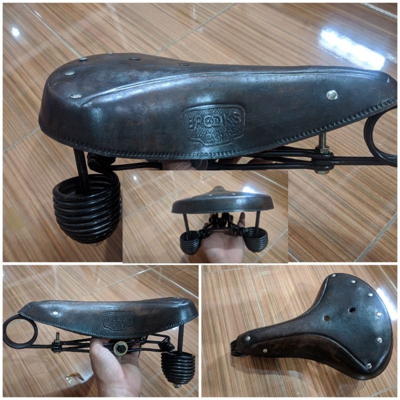 Sadel Gelung Sepeda Onthel Kulit Ontel 28 Sadel Kulit Asli