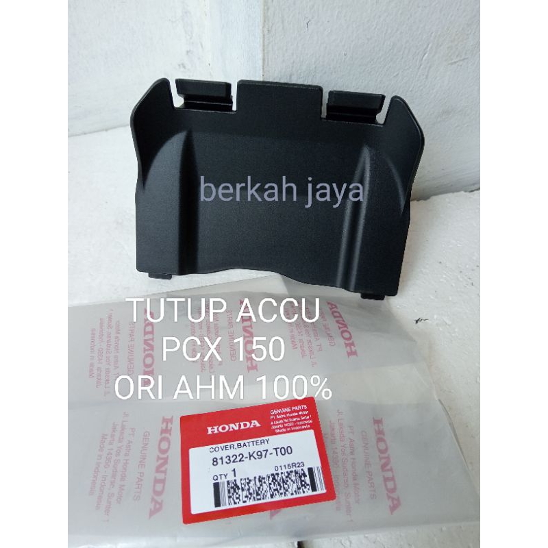 81322-K97-T00 COVER ACCU/TUTUP AKI PCX 150 ORI AHM