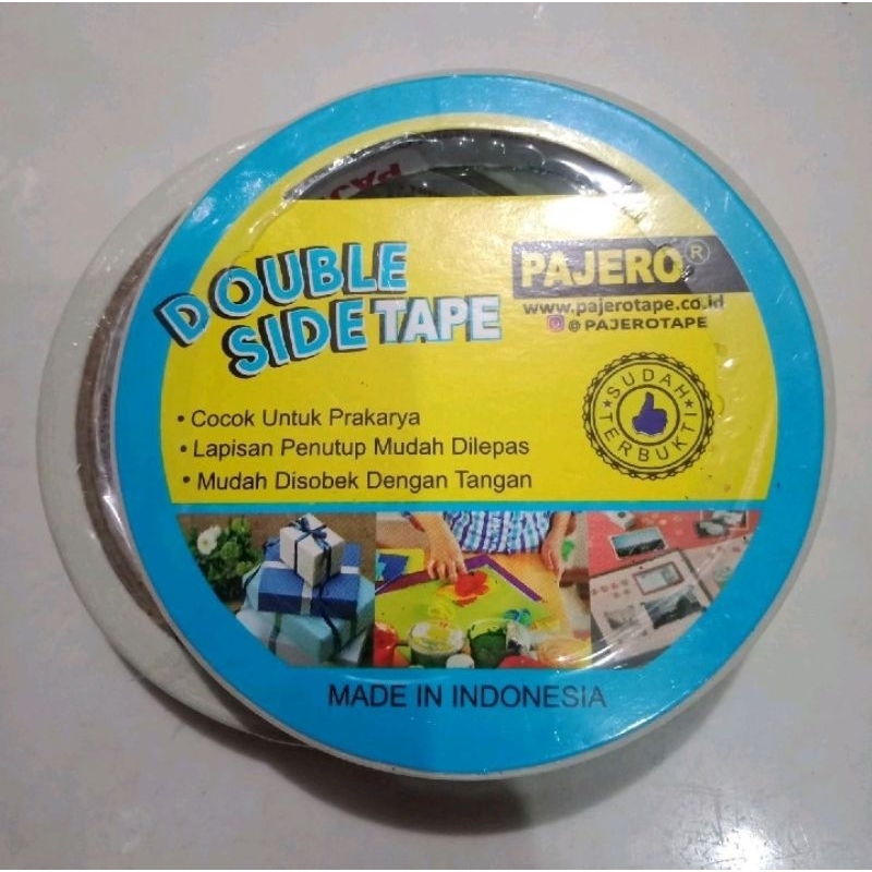 

Pajero Double Tape/Solasi Bolak Balik 1/2 in