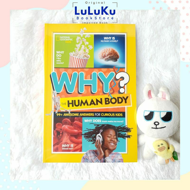 Buku Referensi Bacaan Anak Import Children Reference Book National Geographic Kids WHY the Human Bod