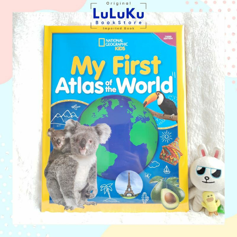Buku Atlas Referensi Anak Import Children Book National Geographic Kids My FIRST ATLAS of the WORLD