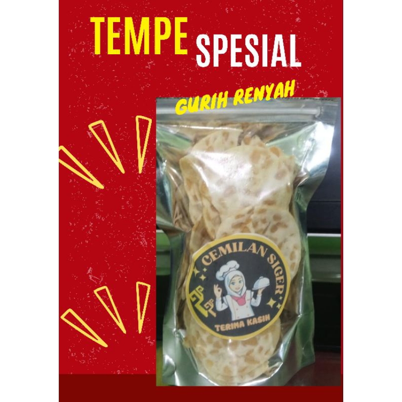 

Kripik Tempe Spesial Gurih Renyah