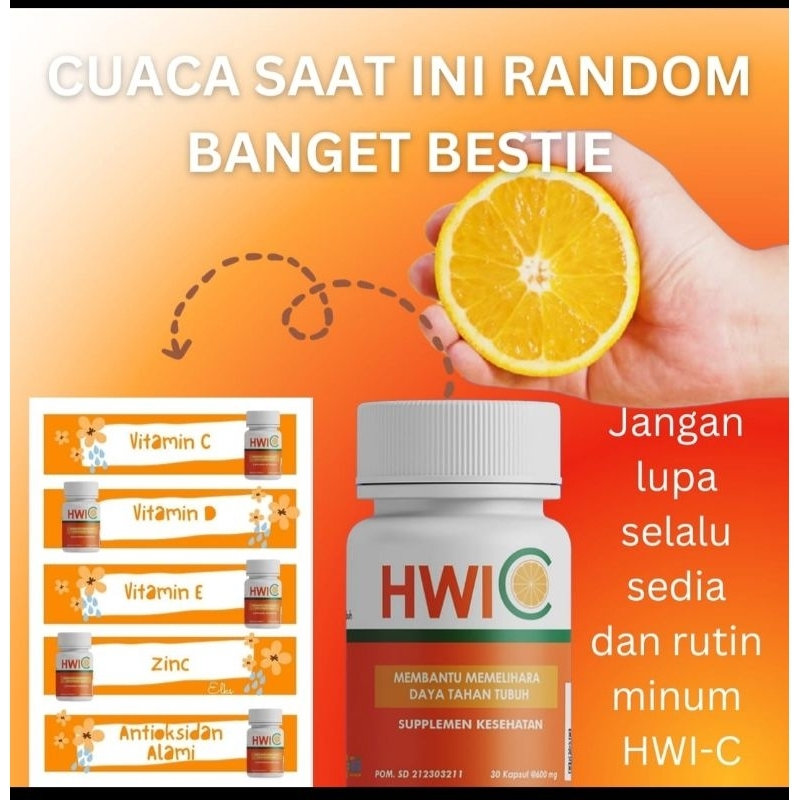 HWI-C vitamin untuk daya tahan tubuh