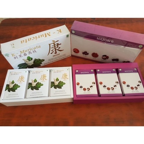 Paket DUO Herbal K-Muricata + Mazon’B – Minuman Sehat