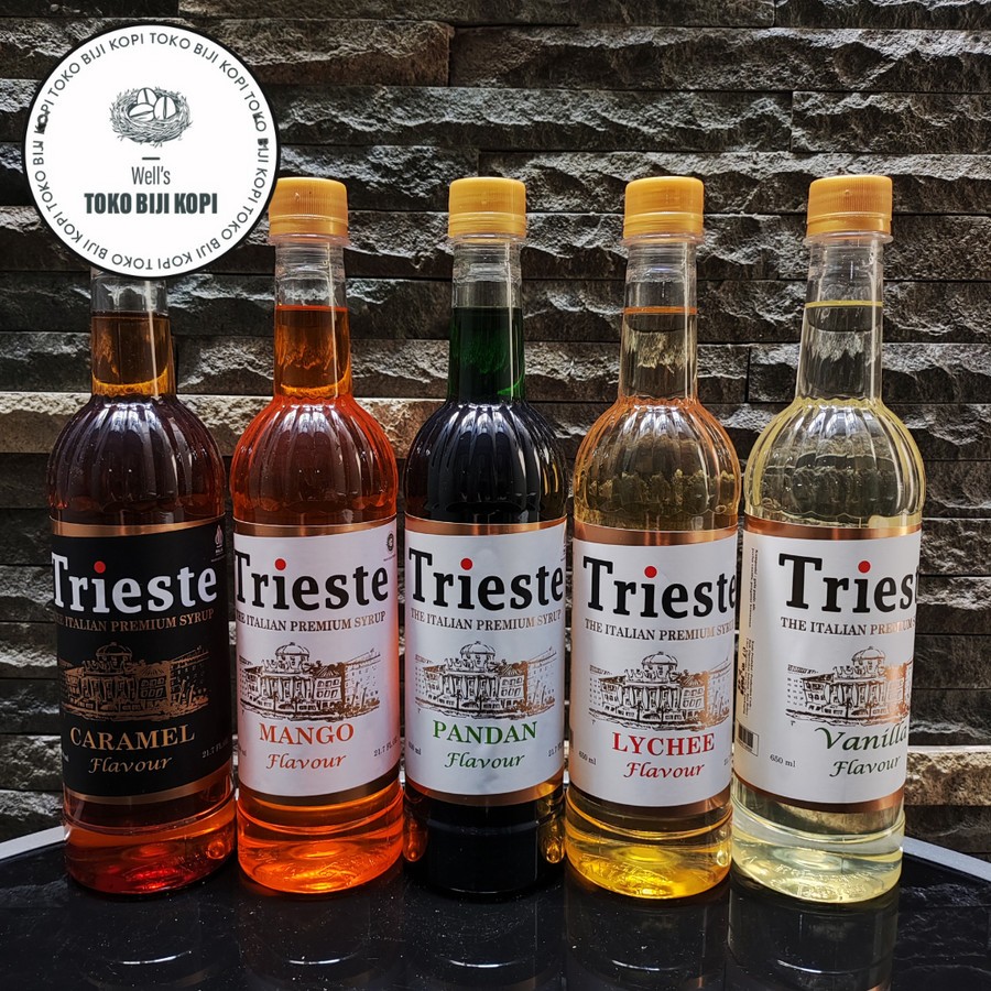 

Ay00! Trieste Sirup Rasa 650 Ml Halal Berbagai Varian