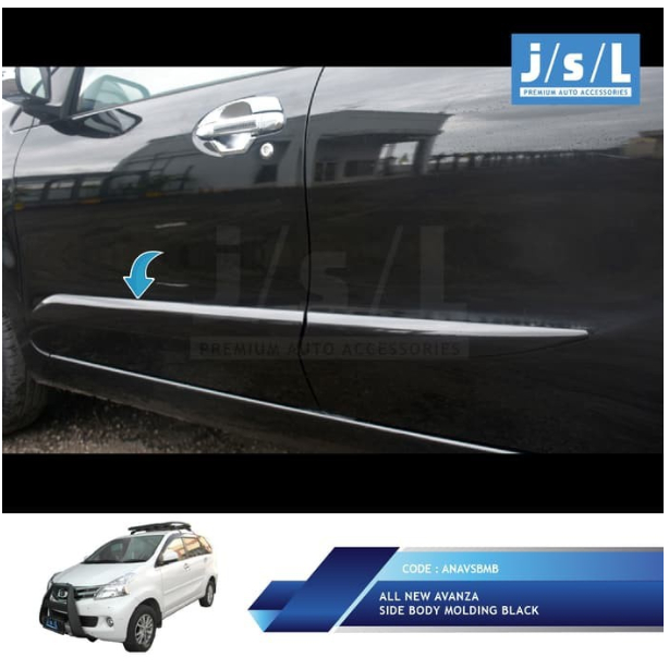 Lis List Body All New Avanza 2012 - 2014