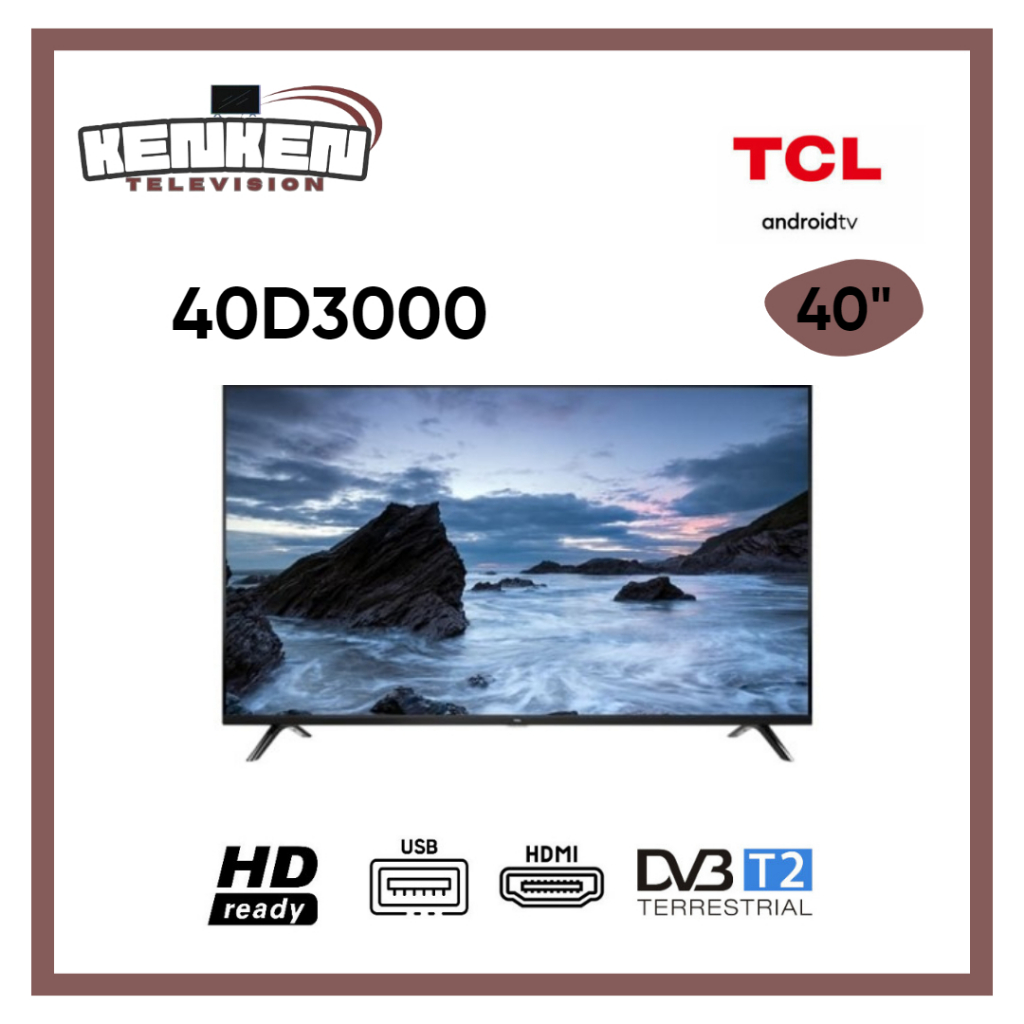 TV LED TCL 40D3000 LED TCL 40 Inch Digital TV