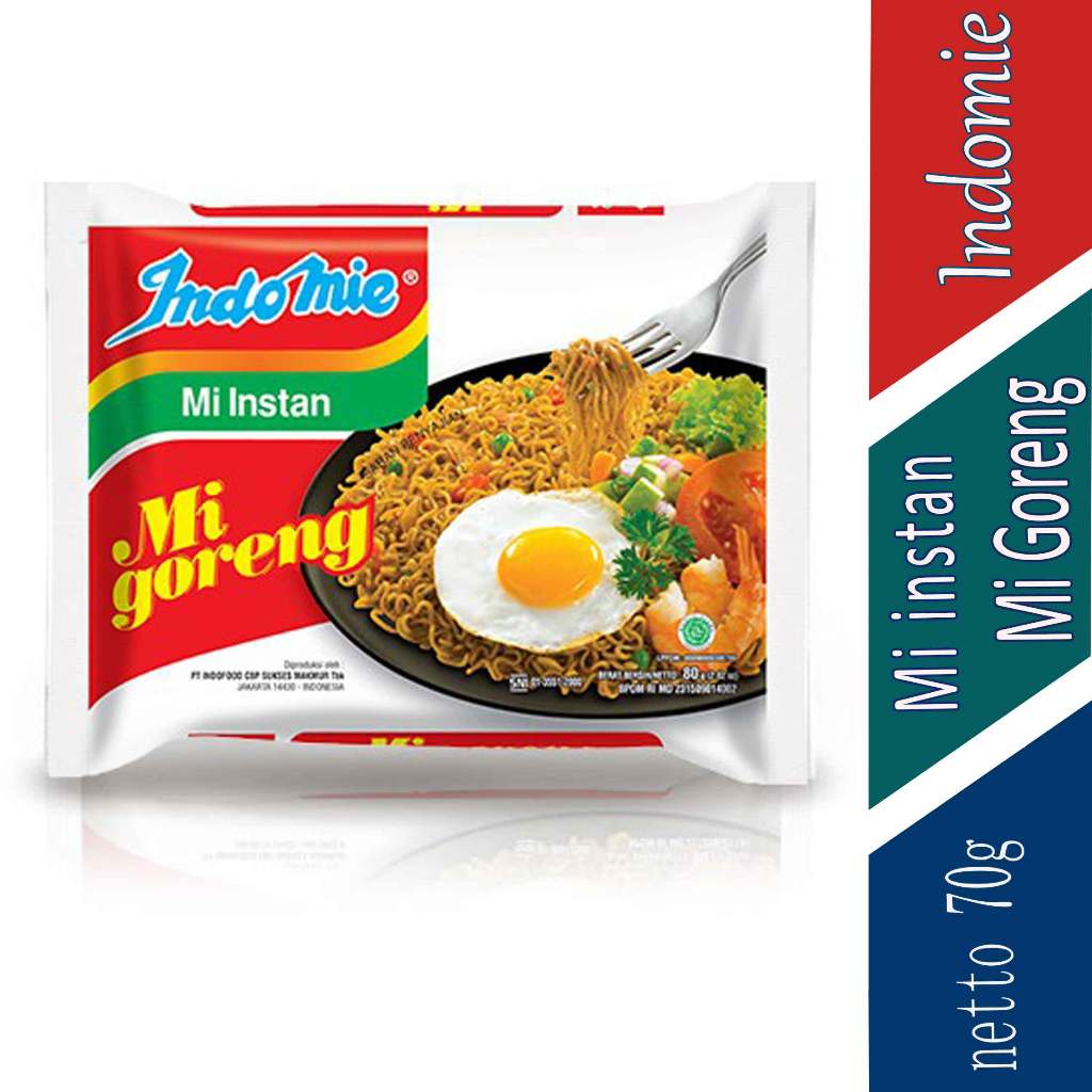 

Mie goreng instan - Indomie - goreng - Mie instan - 85 g